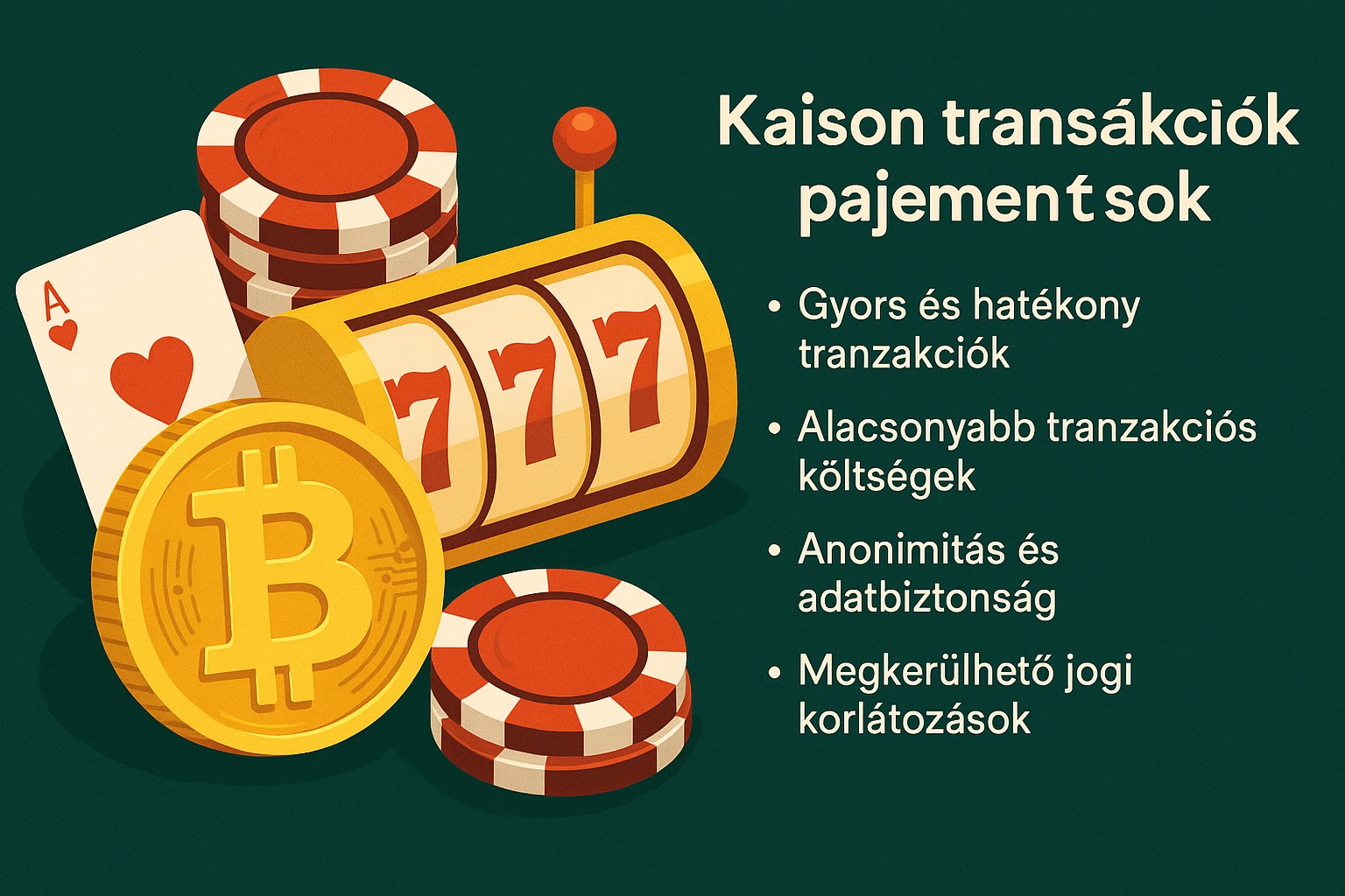 Digitális pénz a szerencsejátékban Hogyan alakítják át a kriptovaluták az online kaszinókat_compressed
